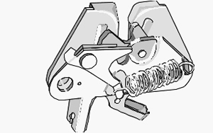 CERRAJERIA MSJ CIERRE CAPOT RENAULT 9/11