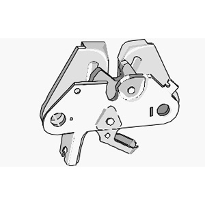 CERRAJERIA MSJ CIERRE DE CAPOT RENAULT CLIO