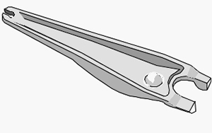 Horquilla Embrague Renault Trafic 5V Diesel F8Q Fundicion