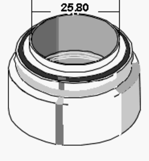 Ruleman Reten Semieje Fiat Duna Uno Palio ø 25.80