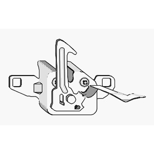 CERRAJERIA MSJ CIERRE DE CAPOT R-MEGANE/SCENIC 99/