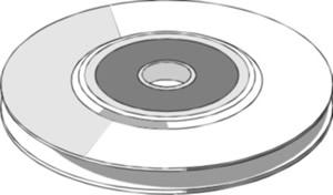 Polea Tensora Aire/Direccion Hilux 2.8 - 1994 en adelante