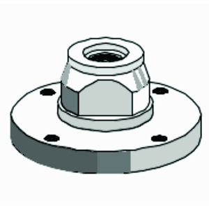 Maza hembra Polea Viscosa S10 Blazer Motor MWM 2.8