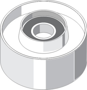 Polea Grande HILUX 3.0 .con RulemÃ¡n NSK S/ bulon o arandela