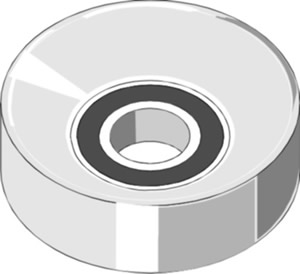 POLEA TENSORA Alternador Ranger Power Stroke 3.0 TD Chapa - 