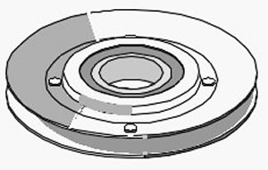 POLEA TENSORA V Alternador R9 - R11 - R19 Motor CTL RUL GEN