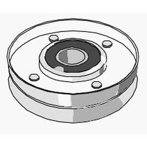 Polea Tensora Alternador Fiesta 95/Courier c/Rulemán Gen ø76