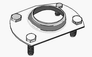 Reten Ruleman de Palier Ranger 98/ 4x4