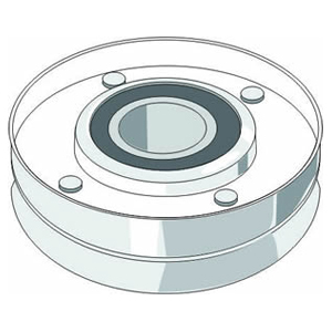 Polea Tensora Chapa Diam 60 Peugeot / Partner / 306