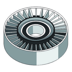 POLEA TENSORA Poli V Palio - Siena Motor 1.3 MPI 8 Plastico