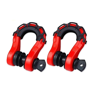 Juego x 2 Grillete Plano Con Proteccion y Arandela Ajuste 8T