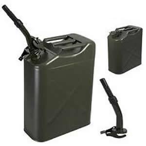 Tanque combustible galvanizado tipo Jeep 20 Lts