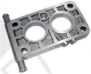 Base Carburador Renault 12/18 Carburador Solex Sin Caño