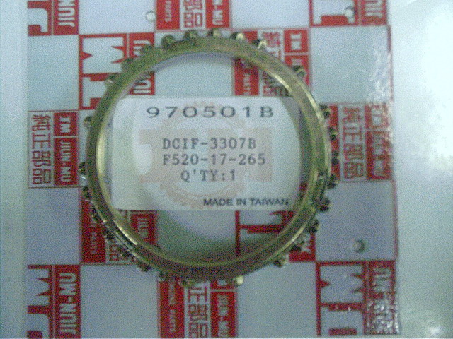 ANILLO SINCRONIZADO ISUZU 4BE1 45T 2ª JMC