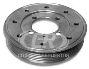 Polea Cigueñal Chevrolet Astra / Meriva 1.7 Diesel / DTI 6PK