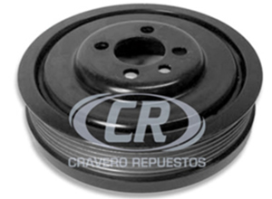 Polea Cigueñal Volkswagen Vento / Bora / Caddy 04/.. 6PK