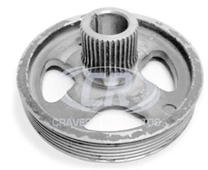 Polea Cigueñal Ford Ka Focus EcoSport 1.6 Rocam Estriado 6Pk