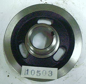 Polea Cigueñal Peugeot 404 Motor 1600 1968 Lisa 1 Canal