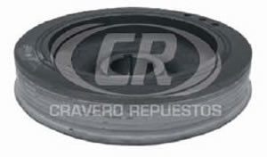 Polea Cigueñal Peugeot 206 307 406 HDI 2.0TD DW10 ø158mm 6Pk