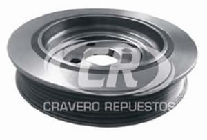 Polea Cigueñal Peugeot Boxer / Jumper 2.5 TDI DJ5 DJ5T 6Pk