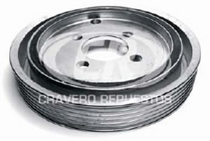 Polea Cigueñal Peugeot 206 307 2.0 16V HDI 6Pk