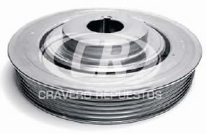 Polea Cigueñal Peugeot 307/407 Citroen C4/ C5 2.0 HDI 6Pk