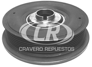 Polea Cigueñal Renault Espace IV Laguna  1.9 F9Q 7PK