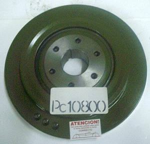 Polea Cigueñal Mercedes Benz 1112/1114 B/Armónico 1 Canal