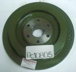 Polea Cigueñal Mercedes Benz OM366 OH131 Ø 225mm.2 Canales