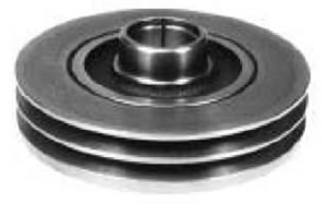 Polea Cigueñal Perkins 6354 Con Chavetero 2 Canales