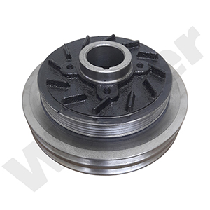 Polea Cigueñal Hyundai H1 98/06 H100 04/16 KIA 2500 4/2Pk