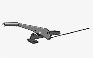 Palanca Freno Mano Volkswagen Gol AB9 M/N Varilla 30cm