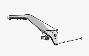 Palanca Freno Mano Chevrolet Corsa Combo Pick Up