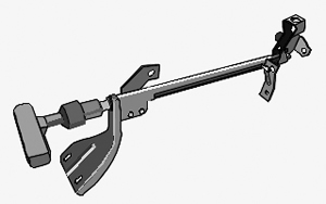 Palanca Freno Mano Toyota Hilux hasta 2004