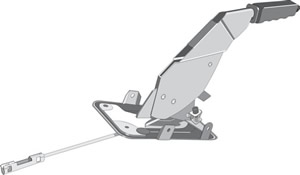 Palanca Freno Mano Chevrolet Corsa II 2002/..