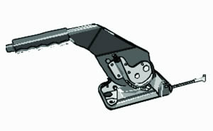 Palanca Freno Mano Chevrolet Zafira