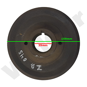 Polea cigueñal Plymouth 36/50