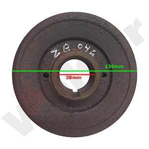 Polea cigueñal Perkins P.6