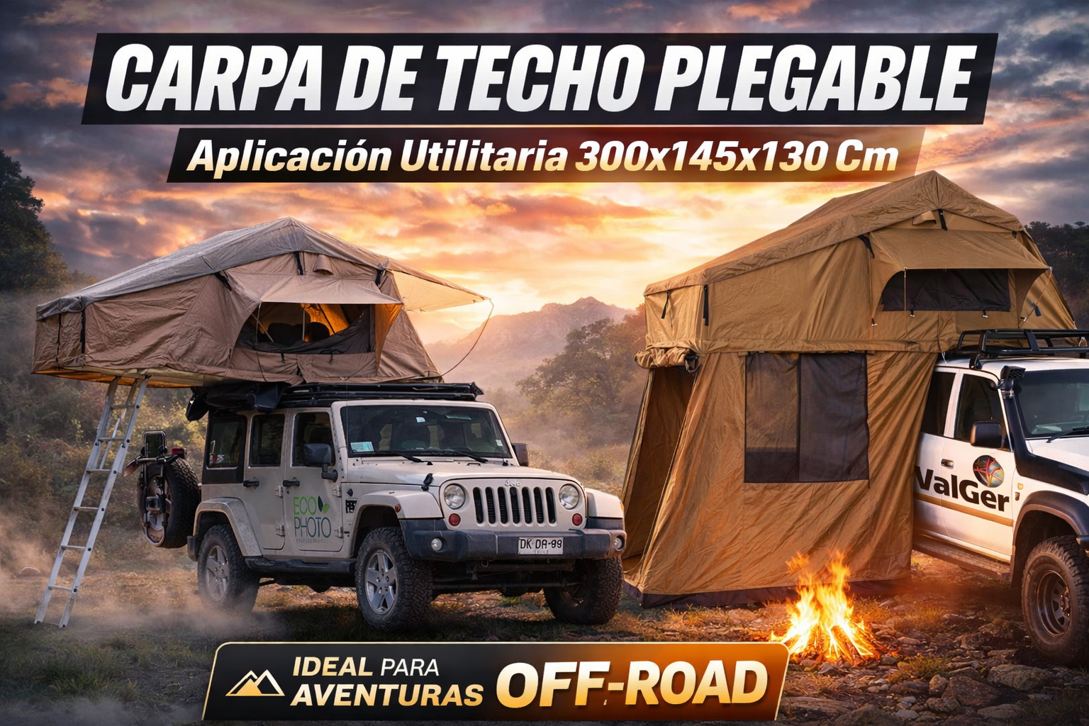 CARPAS DE TECHO IMPORTADAS