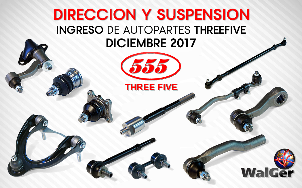 Ingreso de piezas THREE FIVE 555